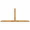 Ekena Millwork Portland Rough Sawn Timber Gable Bracket, Western Red Cedar, 84"W x 38"H x 4"D x 4"F, 11/12 Pitch GBW084X38X0404POR00RWR - alternate 1